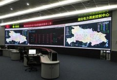 55寸三星拼接屏应用于湖北电力调度中心